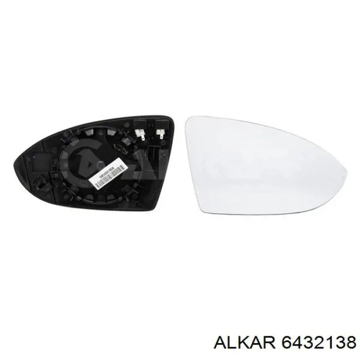 Comprar 6432138 Alkar Cristal de espejo retrovisor derecho