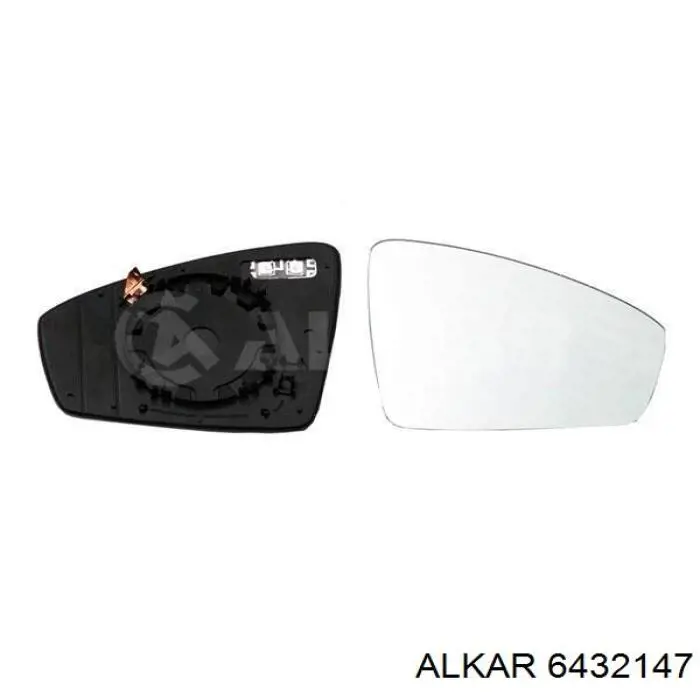 Comprar 5NA857522 VAG Cristal de espejo retrovisor derecho