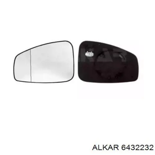 Comprar 6432232 Alkar Cristal de espejo retrovisor derecho
