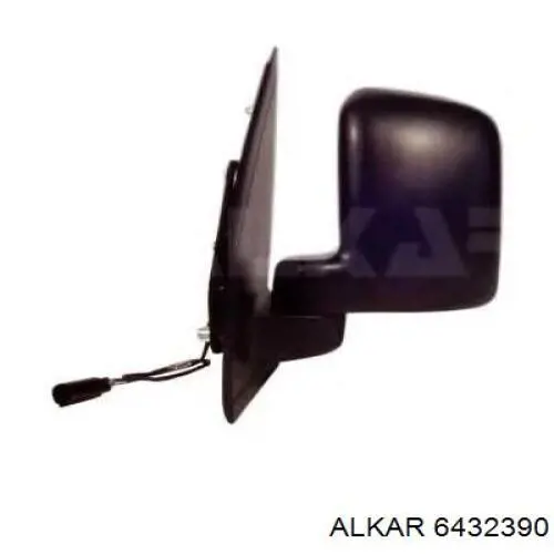 6432390 Alkar cristal de espejo retrovisor exterior derecho