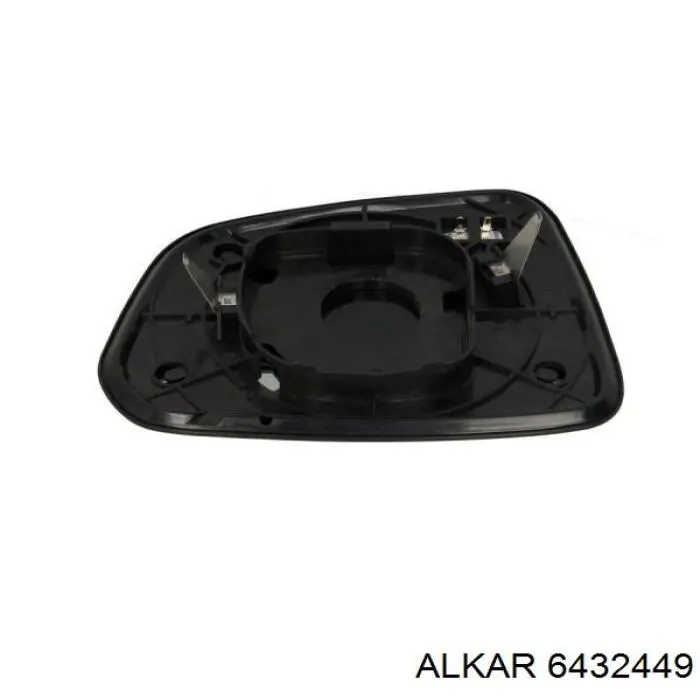 6432449 Alkar cristal de espejo retrovisor exterior derecho