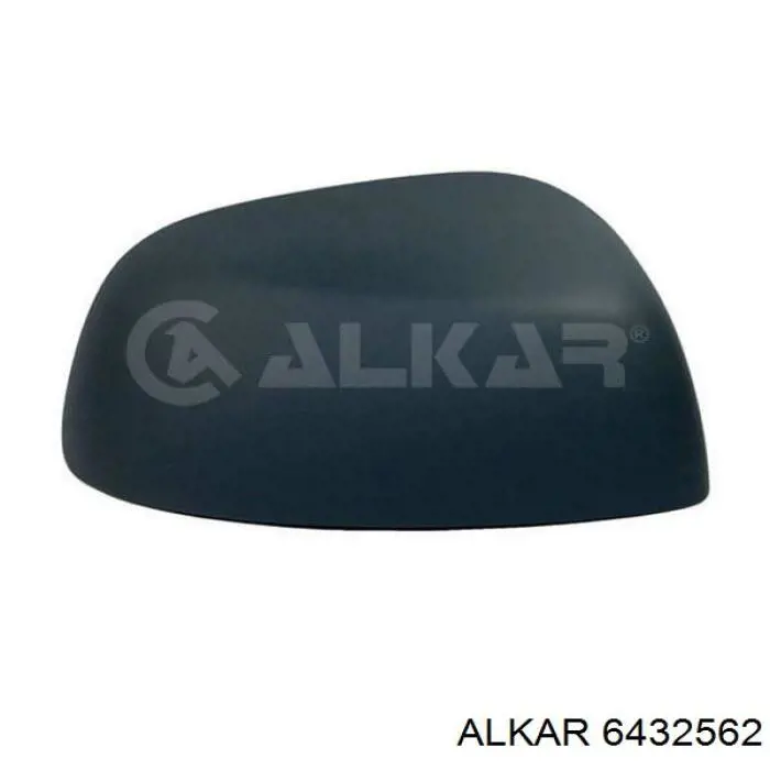 6432562 Alkar cristal de espejo retrovisor exterior derecho