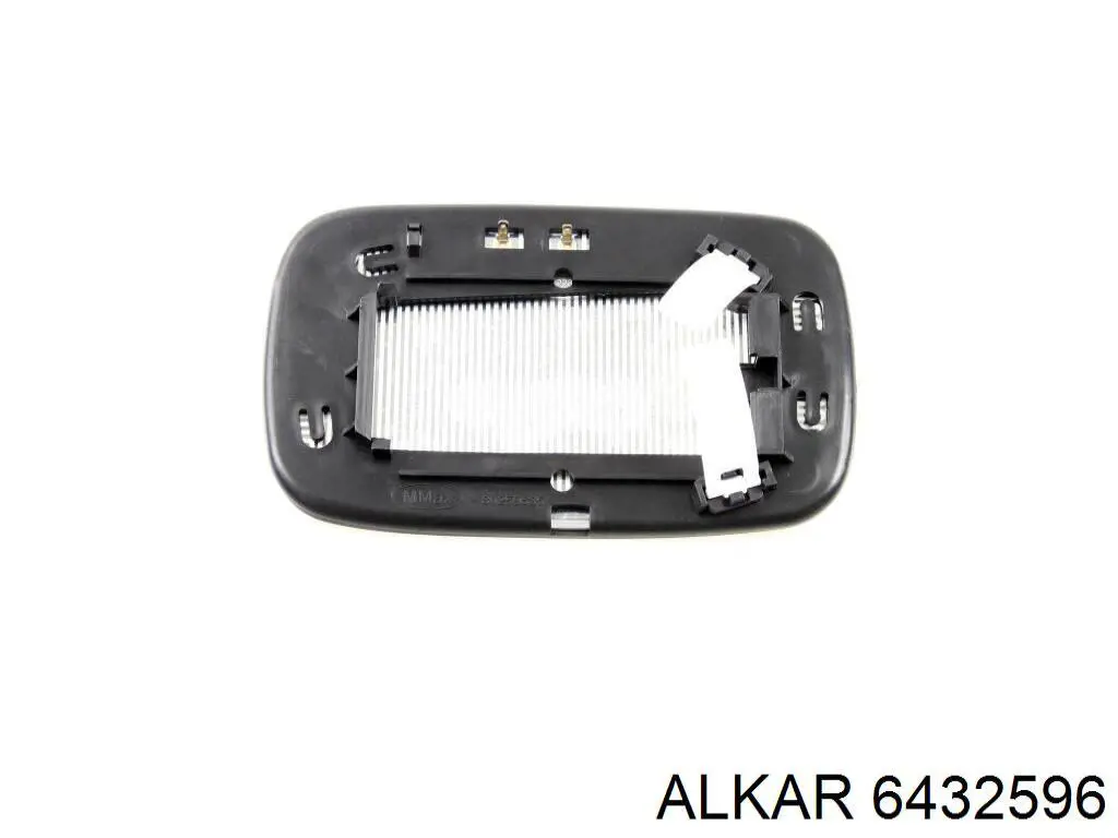 6432596 Alkar cristal de espejo retrovisor exterior derecho