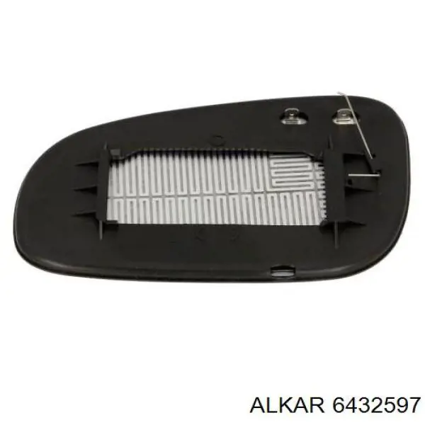Cristal de espejo retrovisor derecho 30674543 Volvo