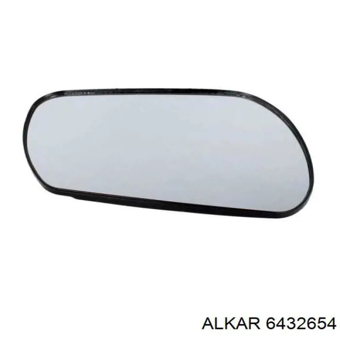 6432654 Alkar cristal de espejo retrovisor exterior derecho