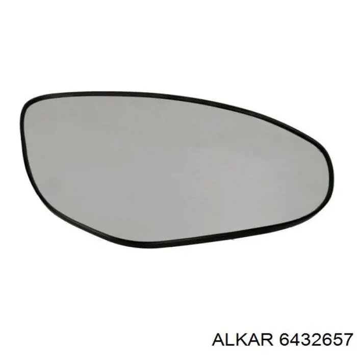 6432657 Alkar cristal de espejo retrovisor exterior derecho