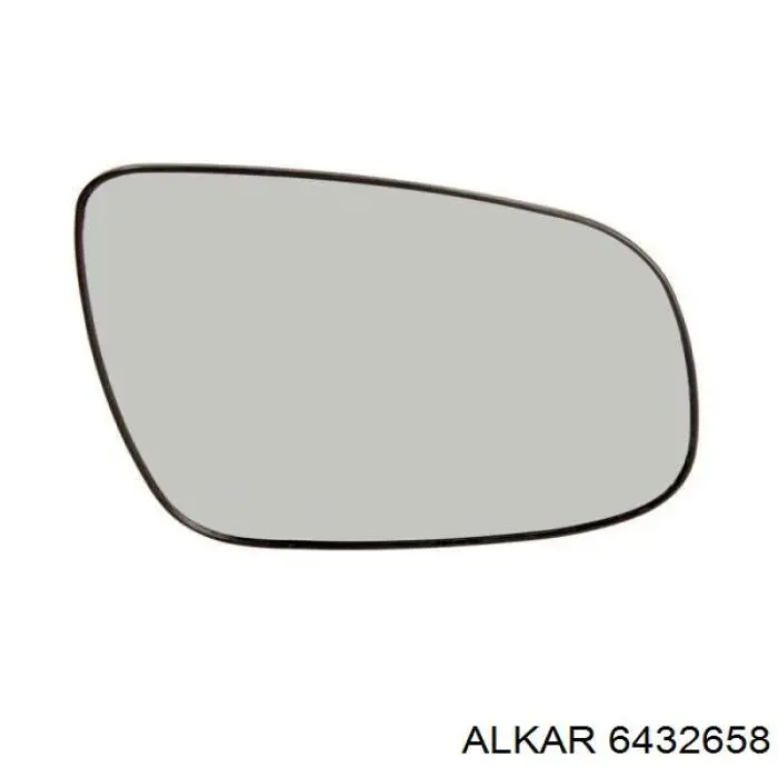 6432658 Alkar cristal de espejo retrovisor exterior derecho