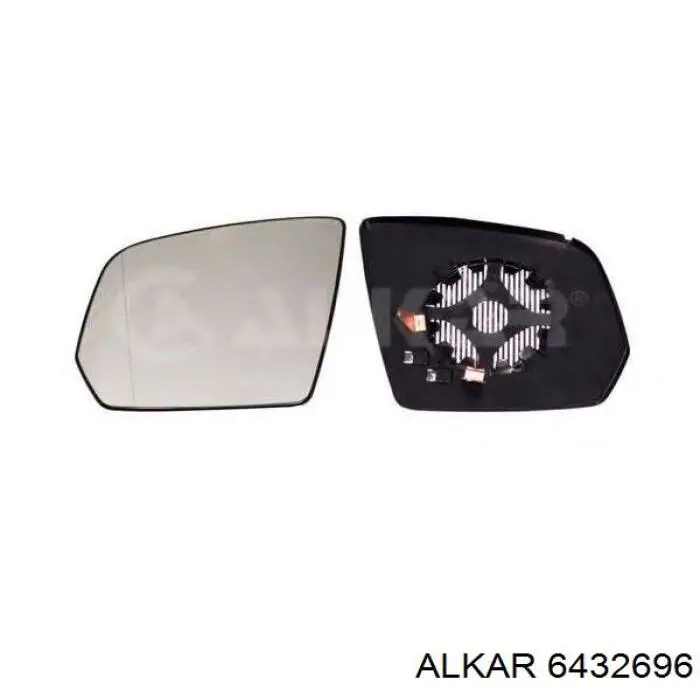 Cristal de espejo retrovisor derecho Alkar 6432696 precio, desde 28,99 EUR