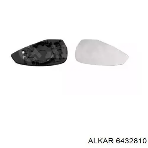 6432810 Alkar cristal de espejo retrovisor exterior derecho