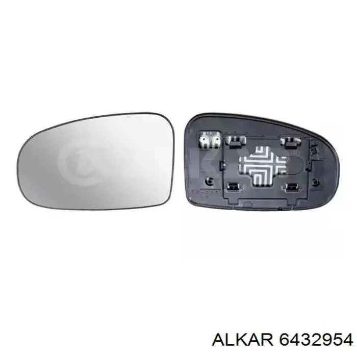 Cristal de espejo retrovisor derecho Alkar 6432954 precio, desde 19,92 EUR