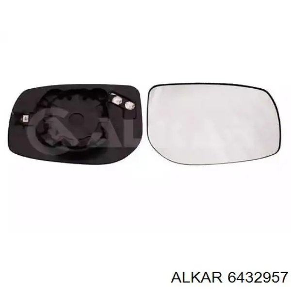 Cristal de espejo retrovisor derecho Alkar 6432957 precio, desde 25,65 EUR
