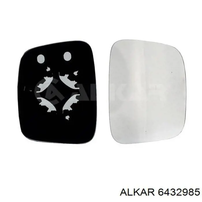 Cristal de espejo retrovisor derecho Alkar 6432985 precio, desde 35,32 EUR