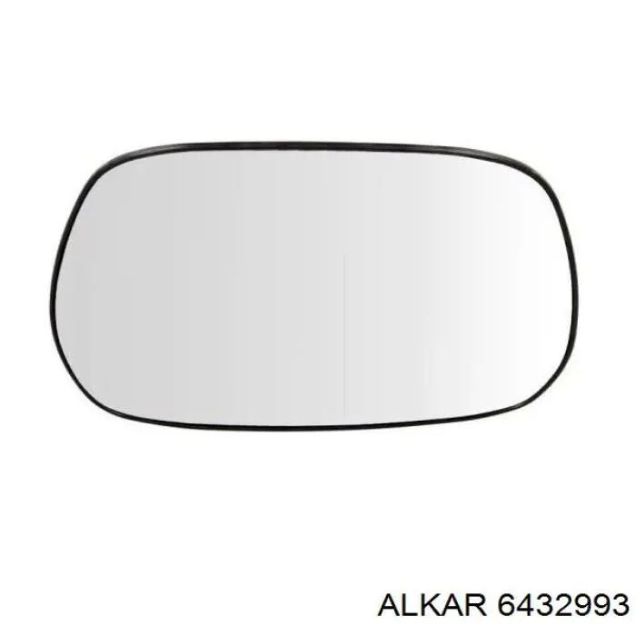 6432993 Alkar cristal de espejo retrovisor exterior derecho