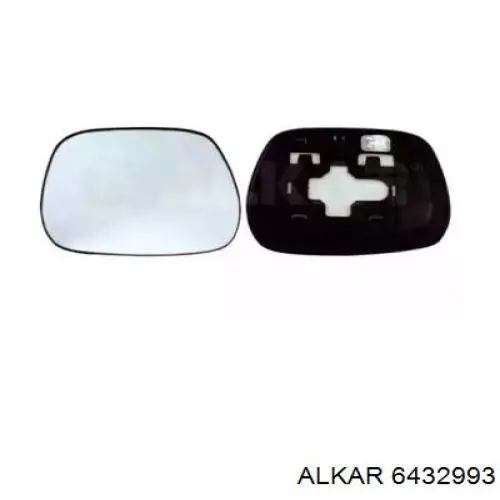 Cristal de espejo retrovisor derecho 8793142610 Toyota