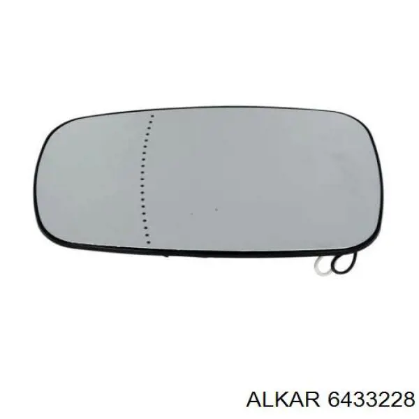 Cristal de espejo retrovisor 32801051 TYC