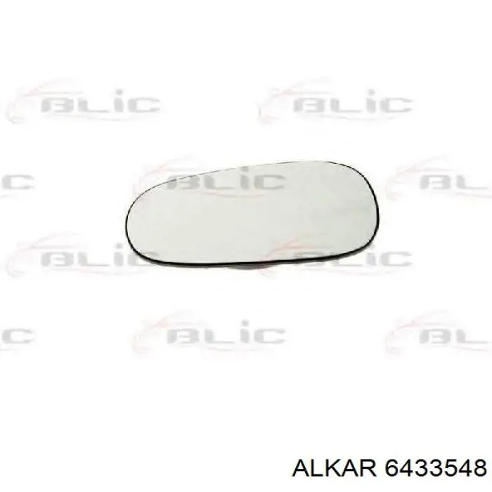 Cristal de espejo retrovisor Renault (RVI) 6001547924