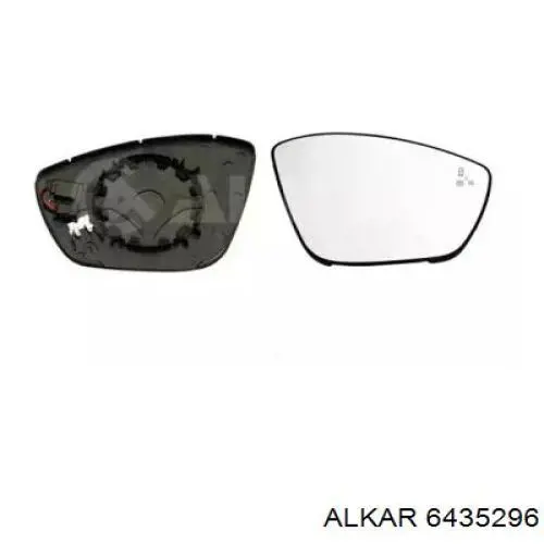 Comprar 6435296 Alkar Cristal de espejo retrovisor exterior izquierdo