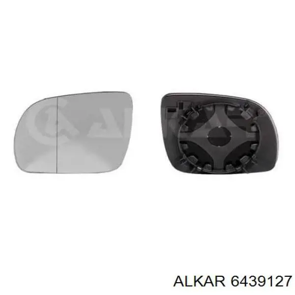 6439127 Alkar cristal de espejo retrovisor exterior izquierdo