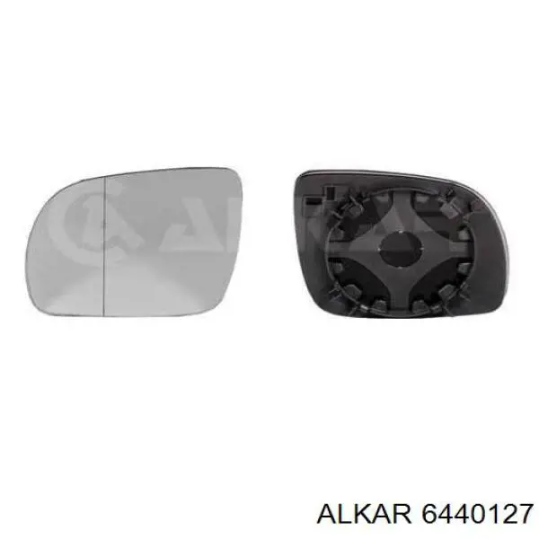 6440127 Alkar cristal de espejo retrovisor exterior derecho