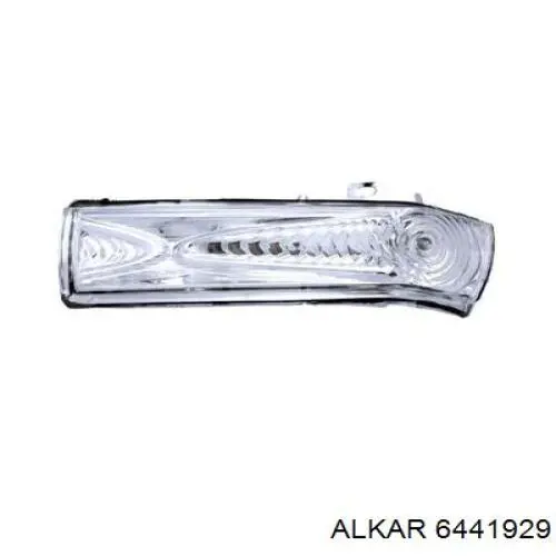 Cristal de espejo retrovisor exterior izquierdo 31233001 Iparlux