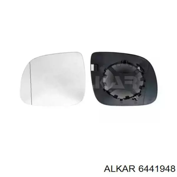 6441948 Alkar cristal de espejo retrovisor exterior izquierdo