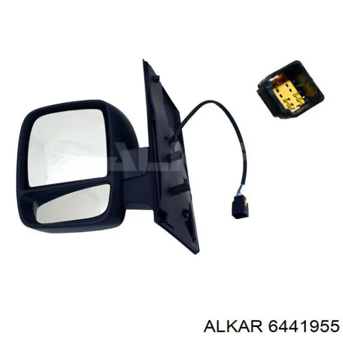 6441955 Alkar cristal de espejo retrovisor exterior izquierdo