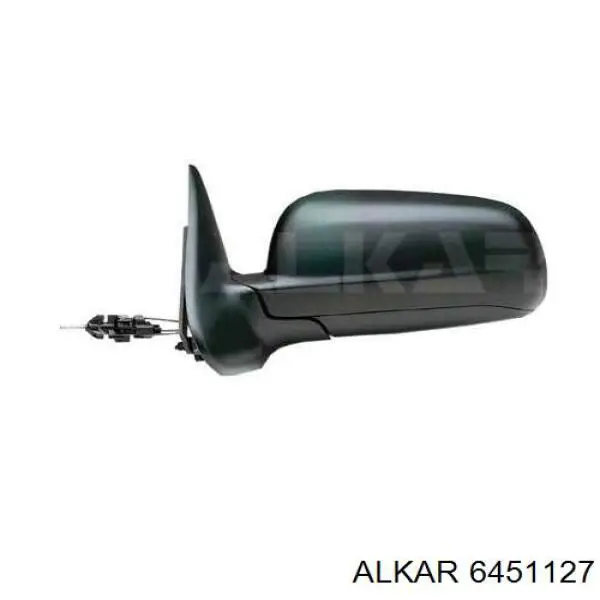 6451127 Alkar cristal de espejo retrovisor exterior izquierdo