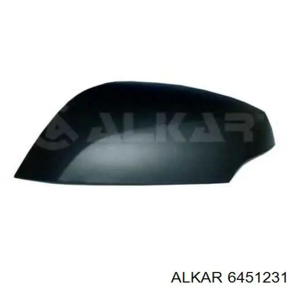 6451231 Alkar cristal de espejo retrovisor exterior izquierdo