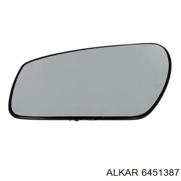 6451387 Alkar cristal de espejo retrovisor exterior izquierdo