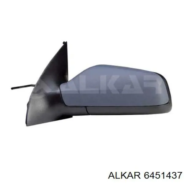 6451437 Alkar cristal de espejo retrovisor exterior izquierdo