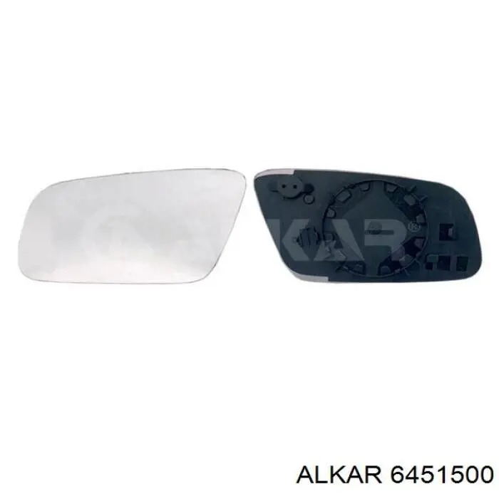 6451500 Alkar cristal de espejo retrovisor exterior izquierdo