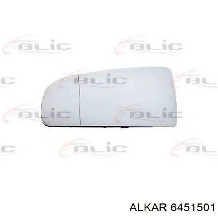 6451501 Alkar cristal de espejo retrovisor exterior izquierdo