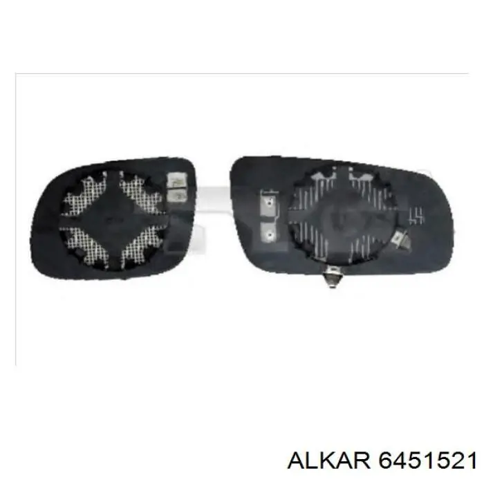 Cristal de espejo retrovisor exterior izquierdo Alkar 6451521 precio, desde 17,09 EUR