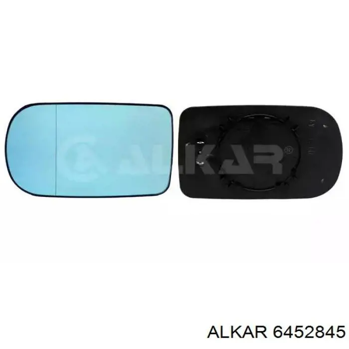 6452845 Alkar cristal de espejo retrovisor exterior derecho
