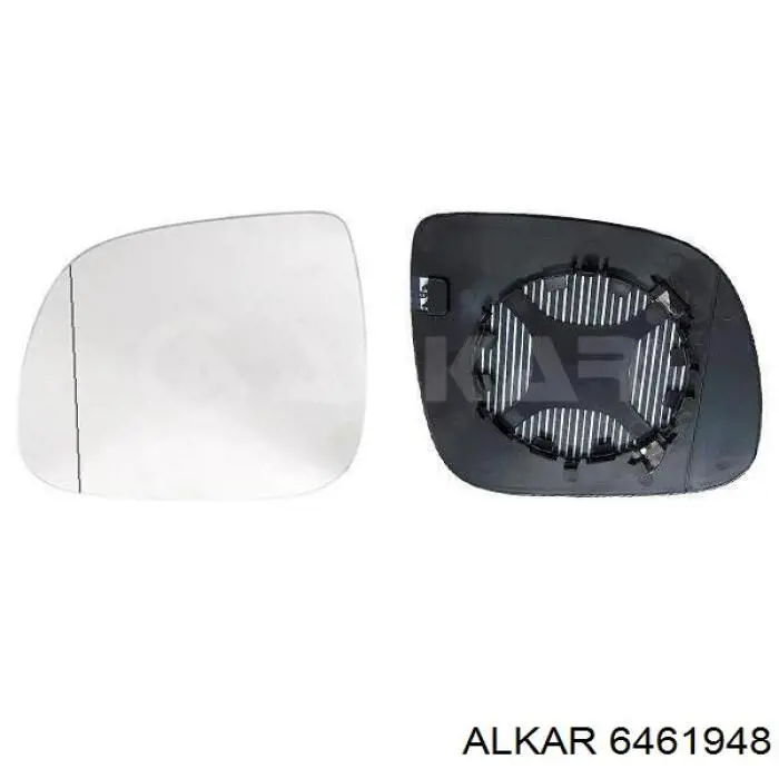 6461948 Alkar cristal de espejo retrovisor exterior izquierdo