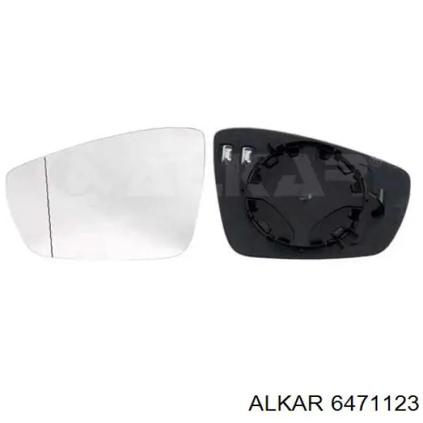 Cristal de espejo retrovisor exterior izquierdo Alkar 6471123 precio, desde 26,19 EUR
