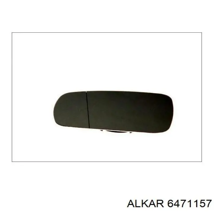 Cristal de espejo retrovisor exterior izquierdo 33700161 TYC