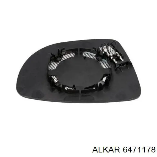 Cristal de espejo retrovisor exterior izquierdo 963669996R Renault (RVI)