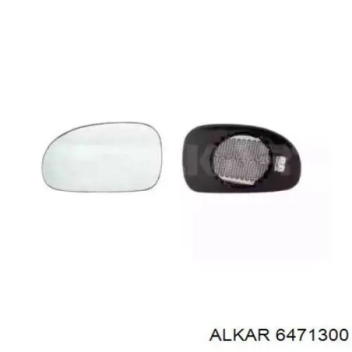 Comprar 6471300 Alkar Cristal de espejo retrovisor exterior izquierdo