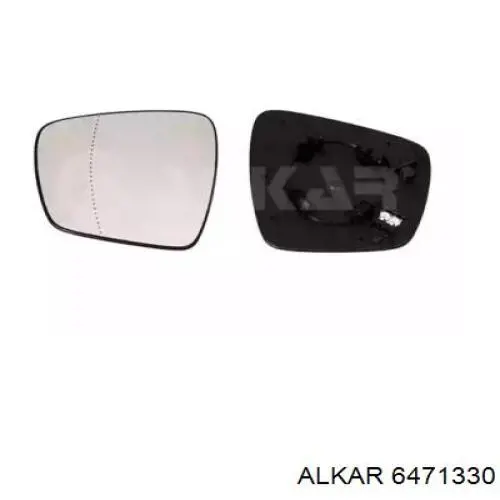 6471330 Alkar Cristal de espejo retrovisor exterior izquierdo