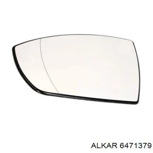 6471379 Alkar cristal de espejo retrovisor exterior izquierdo