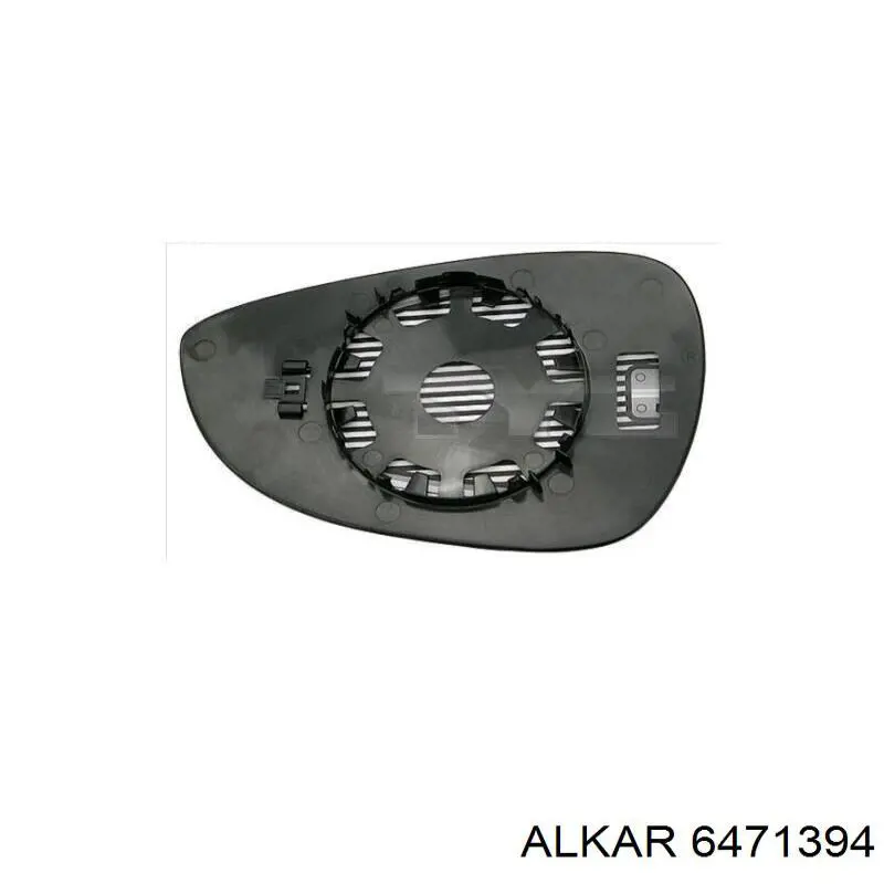 Cristal de Retrovisor Exterior Izquierdo Alkar 6471394