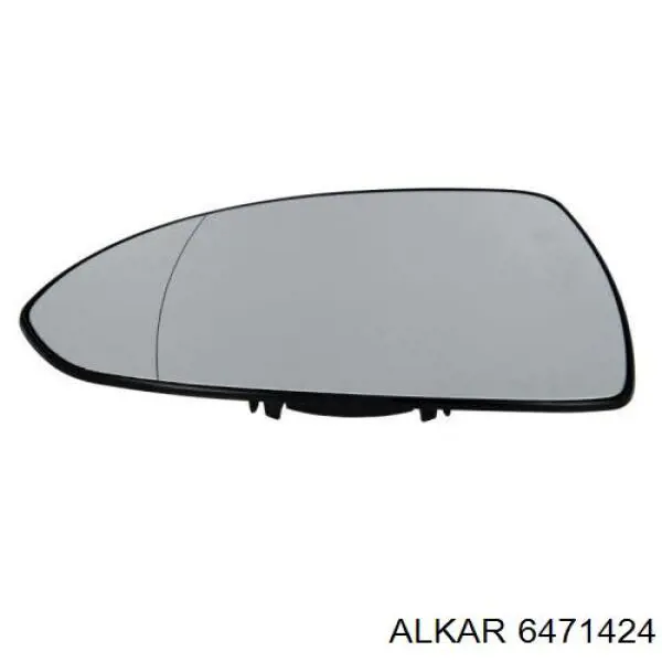 6471424 Alkar cristal de espejo retrovisor exterior izquierdo