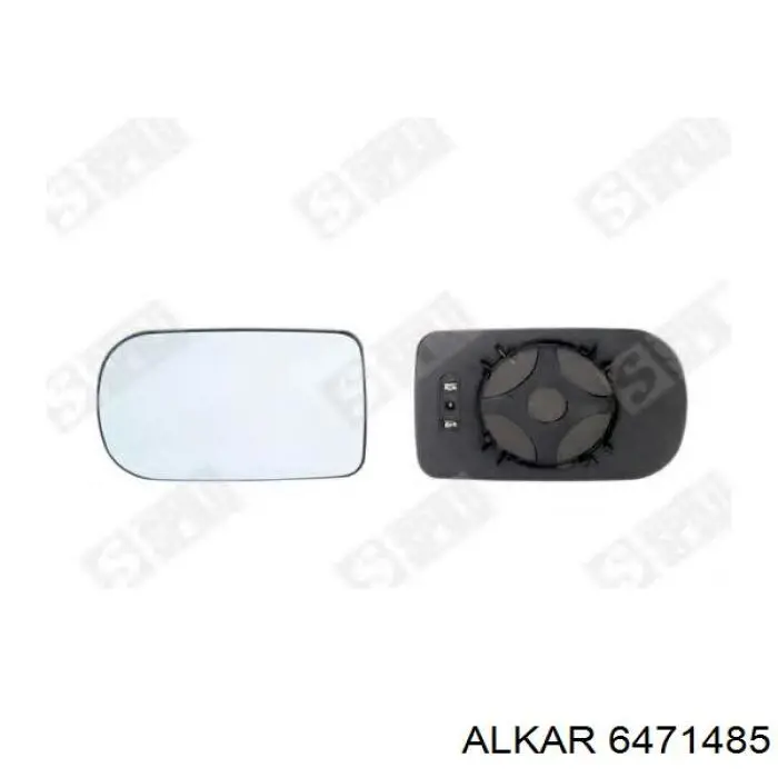 Cristal De Espejo Retrovisor Exterior Izquierdo ALKAR 6471485