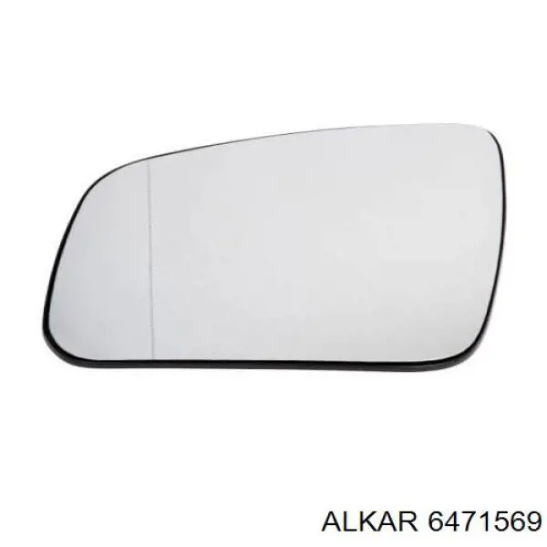 6471569 Alkar cristal de espejo retrovisor exterior izquierdo