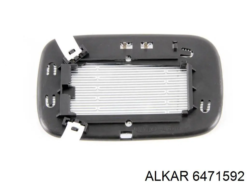 6471592 Alkar cristal de espejo retrovisor exterior izquierdo