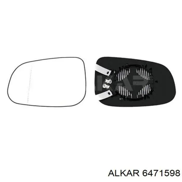 Cristal de espejo retrovisor exterior izquierdo Alkar 6471598 precio, desde 65,87 EUR