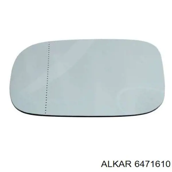 6471610 Alkar cristal de espejo retrovisor exterior izquierdo