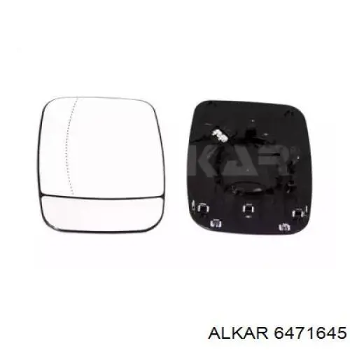 Cristal de espejo retrovisor exterior izquierdo Alkar 6471645 precio, desde 33,78 EUR