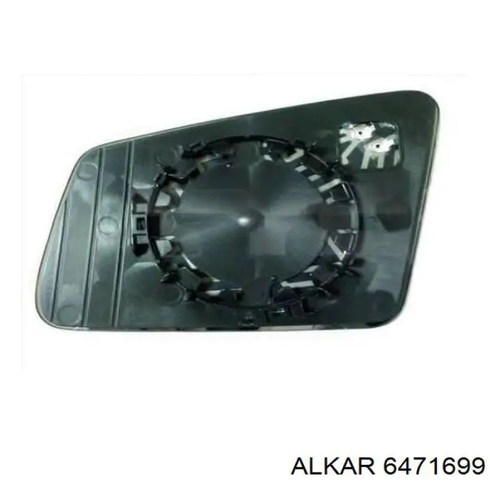 Comprar A1698102121 Mercedes Cristal de espejo retrovisor exterior izquierdo